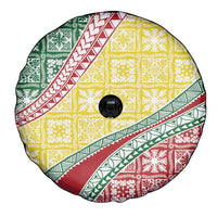 Hawaiian Quilt Pattern Spare Tire Cover Special Color Mixed LT01 - Polynesian Pride