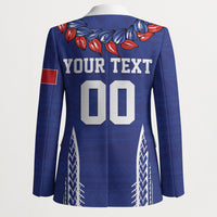 Custom Rugby Samoa 2026 Blazer UlaFala Polynesian Pattern LT01 - Polynesian Pride