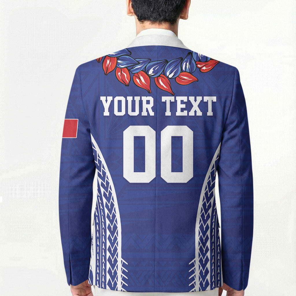 Custom Rugby Samoa 2026 Blazer UlaFala Polynesian Pattern LT01 - Polynesian Pride