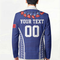 Custom Rugby Samoa 2026 Blazer UlaFala Polynesian Pattern LT01 - Polynesian Pride