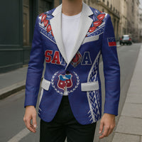 Custom Rugby Samoa 2026 Blazer UlaFala Polynesian Pattern LT01 - Polynesian Pride