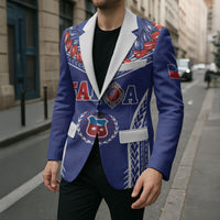 Custom Rugby Samoa 2026 Blazer UlaFala Polynesian Pattern LT01 - Polynesian Pride