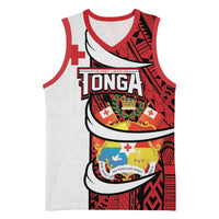 Custom Rugby Tonga 2026 Basketball Jersey Ngatu Pattern Special Version