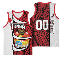Custom Rugby Tonga 2026 Basketball Jersey Ngatu Pattern Special Version