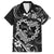 Polynesian Turtle Valentine Family Matching Puletasi and Hawaiian Shirt You And Me Hibiscus Heart LT01 Dad's Shirt - Short Sleeve Black - Polynesian Pride