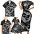 Polynesian Turtle Valentine Family Matching Short Sleeve Bodycon Dress and Hawaiian Shirt You And Me Hibiscus Heart LT01 - Polynesian Pride