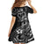 Polynesian Turtle Valentine Kid Short Sleeve Dress You And Me Hibiscus Heart LT01 - Polynesian Pride