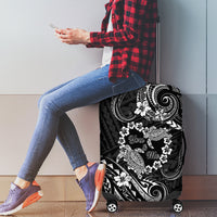 Polynesian Turtle Valentine Luggage Cover You And Me Hibiscus Heart LT01 - Polynesian Pride