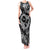 Polynesian Turtle Valentine Tank Maxi Dress You And Me Hibiscus Heart LT01 Women Black - Polynesian Pride