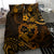 Polynesian Turtle Valentine Bedding Set You And Me Gold Hibiscus Heart LT01 - Polynesian Pride