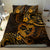 Polynesian Turtle Valentine Bedding Set You And Me Gold Hibiscus Heart LT01 - Polynesian Pride