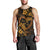 Polynesian Turtle Valentine Men Tank Top You And Me Gold Hibiscus Heart LT01 - Polynesian Pride