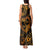 Polynesian Turtle Valentine Tank Maxi Dress You And Me Gold Hibiscus Heart LT01 - Polynesian Pride