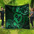 Polynesian Turtle Valentine Quilt You And Me Green Hibiscus Heart LT01 - Polynesian Pride