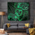 Polynesian Turtle Valentine Tapestry You And Me Green Hibiscus Heart LT01 Green - Polynesian Pride