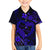 Polynesian Turtle Valentine Family Matching Off Shoulder Short Dress and Hawaiian Shirt You And Me Navy Blue Hibiscus Heart LT01 Son's Shirt Blue - Polynesian Pride