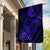 Polynesian Turtle Valentine Garden Flag You And Me Navy Blue Hibiscus Heart LT01 House Flag Blue - Polynesian Pride