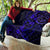 Polynesian Turtle Valentine Quilt You And Me Navy Blue Hibiscus Heart LT01 - Polynesian Pride