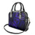 Polynesian Turtle Valentine Shoulder Handbag You And Me Navy Blue Hibiscus Heart LT01 - Polynesian Pride