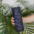 Polynesian Turtle Valentine Skinny Tumbler You And Me Navy Blue Hibiscus Heart