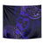 Polynesian Turtle Valentine Tapestry You And Me Navy Blue Hibiscus Heart LT01 - Polynesian Pride