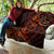 Polynesian Turtle Valentine Quilt You And Me Orange Hibiscus Heart LT01 - Polynesian Pride