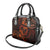 Polynesian Turtle Valentine Shoulder Handbag You And Me Orange Hibiscus Heart LT01 - Polynesian Pride