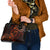 Polynesian Turtle Valentine Shoulder Handbag You And Me Orange Hibiscus Heart LT01 - Polynesian Pride