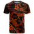 Polynesian Turtle Valentine T Shirt You And Me Orange Hibiscus Heart LT01 Orange - Polynesian Pride