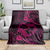 Polynesian Turtle Valentine Blanket You And Me Pink Hibiscus Heart LT01 - Polynesian Pride