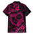 Polynesian Turtle Valentine Family Matching Puletasi and Hawaiian Shirt You And Me Pink Hibiscus Heart LT01 - Polynesian Pride