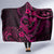 Polynesian Turtle Valentine Hooded Blanket You And Me Pink Hibiscus Heart LT01 - Polynesian Pride