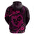 Polynesian Turtle Valentine Hoodie You And Me Pink Hibiscus Heart LT01 - Polynesian Pride