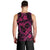 Polynesian Turtle Valentine Men Tank Top You And Me Pink Hibiscus Heart LT01 - Polynesian Pride