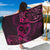 Polynesian Turtle Valentine Sarong You And Me Pink Hibiscus Heart LT01 One Size 44 x 66 inches Pink - Polynesian Pride