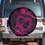 Polynesian Turtle Valentine Spare Tire Cover You And Me Pink Hibiscus Heart LT01 - Polynesian Pride