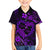 Polynesian Turtle Valentine Family Matching Off Shoulder Maxi Dress and Hawaiian Shirt You And Me Purple Hibiscus Heart LT01 Son's Shirt Purple - Polynesian Pride