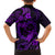 Polynesian Turtle Valentine Family Matching Puletasi and Hawaiian Shirt You And Me Purple Hibiscus Heart LT01 - Polynesian Pride