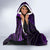 Polynesian Turtle Valentine Hooded Blanket You And Me Purple Hibiscus Heart LT01 - Polynesian Pride