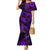 Polynesian Turtle Valentine Mermaid Dress You And Me Purple Hibiscus Heart LT01 Women Purple - Polynesian Pride