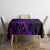 Polynesian Turtle Valentine Tablecloth You And Me Purple Hibiscus Heart LT01 - Polynesian Pride