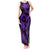 Polynesian Turtle Valentine Tank Maxi Dress You And Me Purple Hibiscus Heart LT01 Women Purple - Polynesian Pride