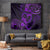 Polynesian Turtle Valentine Tapestry You And Me Purple Hibiscus Heart LT01 Purple - Polynesian Pride