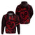 Polynesian Turtle Valentine Hoodie You And Me Red Hibiscus Heart LT01 - Polynesian Pride