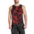 Polynesian Turtle Valentine Men Tank Top You And Me Red Hibiscus Heart LT01 - Polynesian Pride