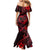 Polynesian Turtle Valentine Mermaid Dress You And Me Red Hibiscus Heart LT01 - Polynesian Pride