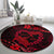 Polynesian Turtle Valentine Round Carpet You And Me Red Hibiscus Heart LT01 - Polynesian Pride