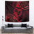 Polynesian Turtle Valentine Tapestry You And Me Red Hibiscus Heart LT01 - Polynesian Pride