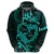 Polynesian Turtle Valentine Hoodie You And Me Turquoise Hibiscus Heart LT01 - Polynesian Pride