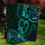 Polynesian Turtle Valentine Quilt You And Me Turquoise Hibiscus Heart LT01 - Polynesian Pride